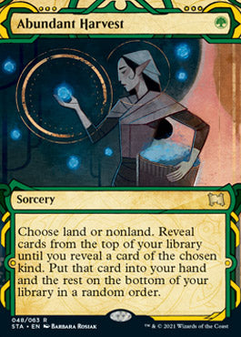 JAPANESE Abundant Harvest [Strixhaven Mystical Archive]