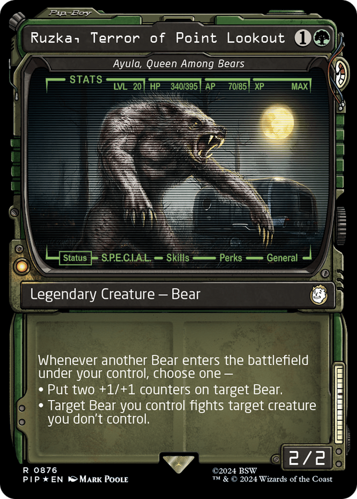 Ruzka, Terror of Point Lookout (Showcase) (Surge Foil) [Fallout]