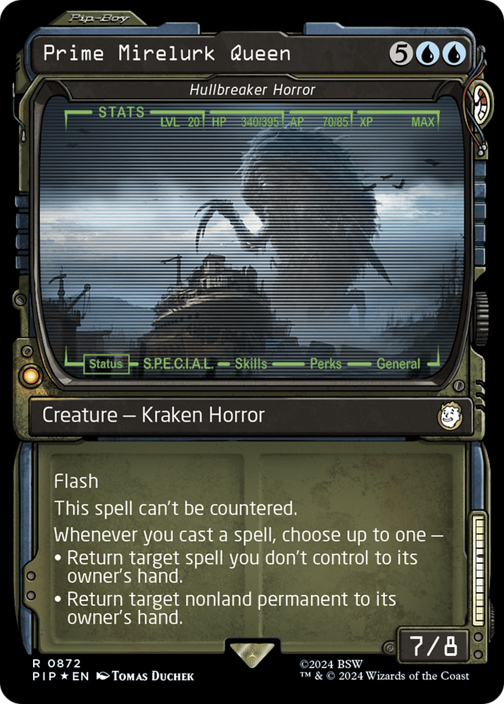 Prime Mirelurk Queen (Showcase) (Surge Foil) [Fallout]
