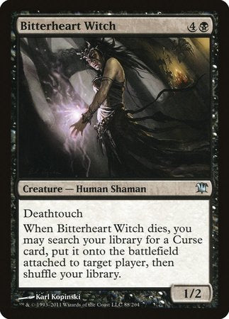 GERMAN Bitterheart Witch [Innistrad]