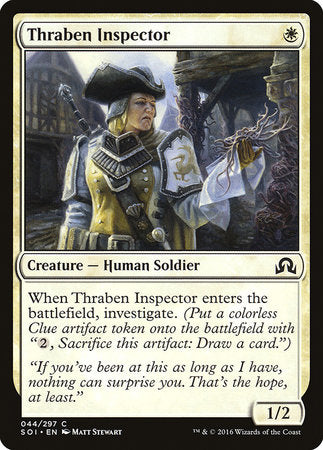 PORTUGUESE Thraben Inspector [Shadows over Innistrad]