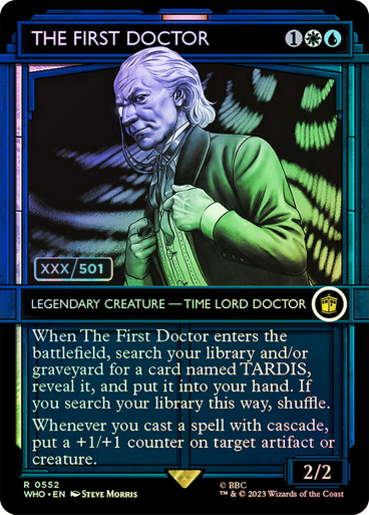 The First Doctor (Serial Numbered) [Doctor Who]