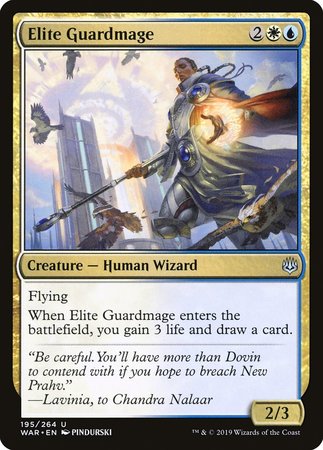 JAPANESE Elite Guardmage [War of the Spark]