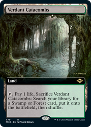 JAPANESE Verdant Catacombs (Extended Art) [Modern Horizons 2]