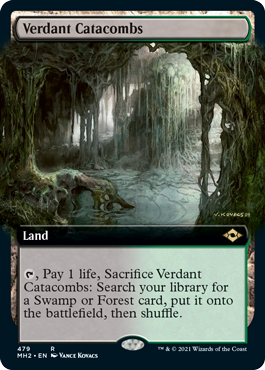 JAPANESE Verdant Catacombs (Extended Art) [Modern Horizons 2]