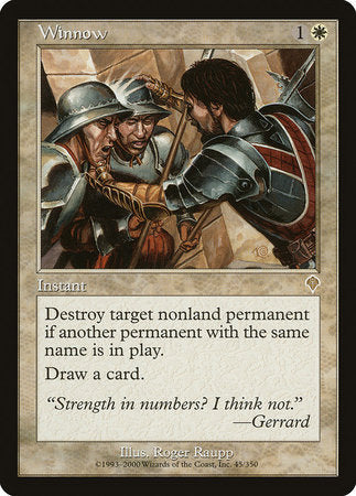 FRENCH Winnow [Invasion]
