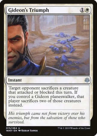 JAPANESE Gideon's Triumph [War of the Spark]
