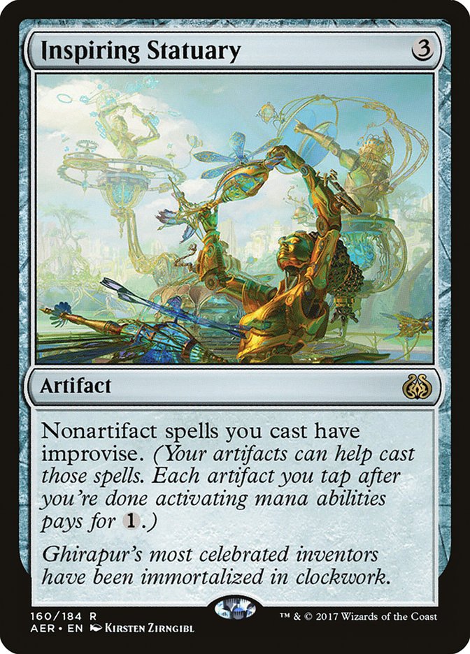 JAPANESE Inspiring Statuary [Aether Revolt]