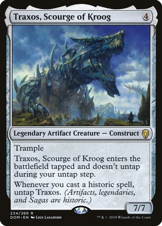JAPANESE Traxos, Scourge of Kroog [Dominaria]