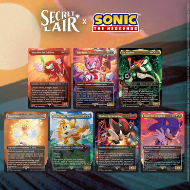 Secret Lair: "Secret Lair x Sonic: Friends & Foes"