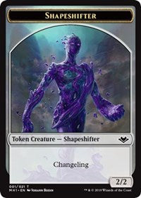 Shapeshifter (001) // Construct (017) Double-sided Token [Modern Horizons Tokens]