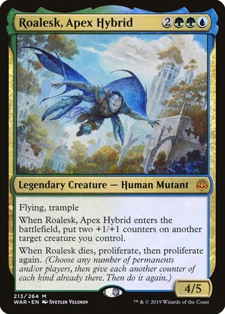 JAPANESE Roalesk, Apex Hybrid [War of the Spark]