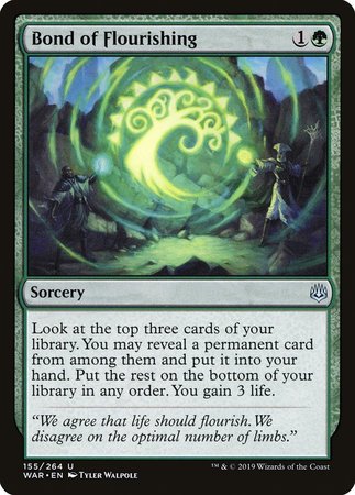 JAPANESE Bond of Flourishing [War of the Spark]