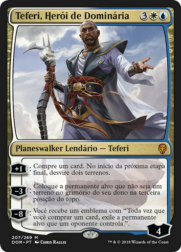 PORTUGUESE Teferi, Hero of Dominaria [Dominaria]