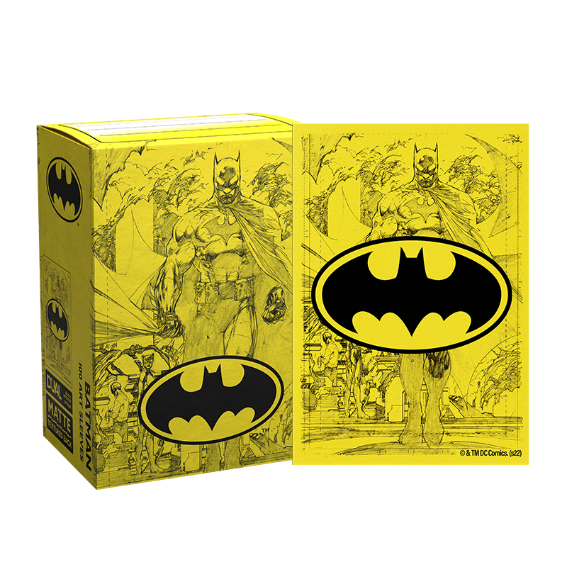 Dragon Shield Dual Matte Sleeve - Batman Core 100ct