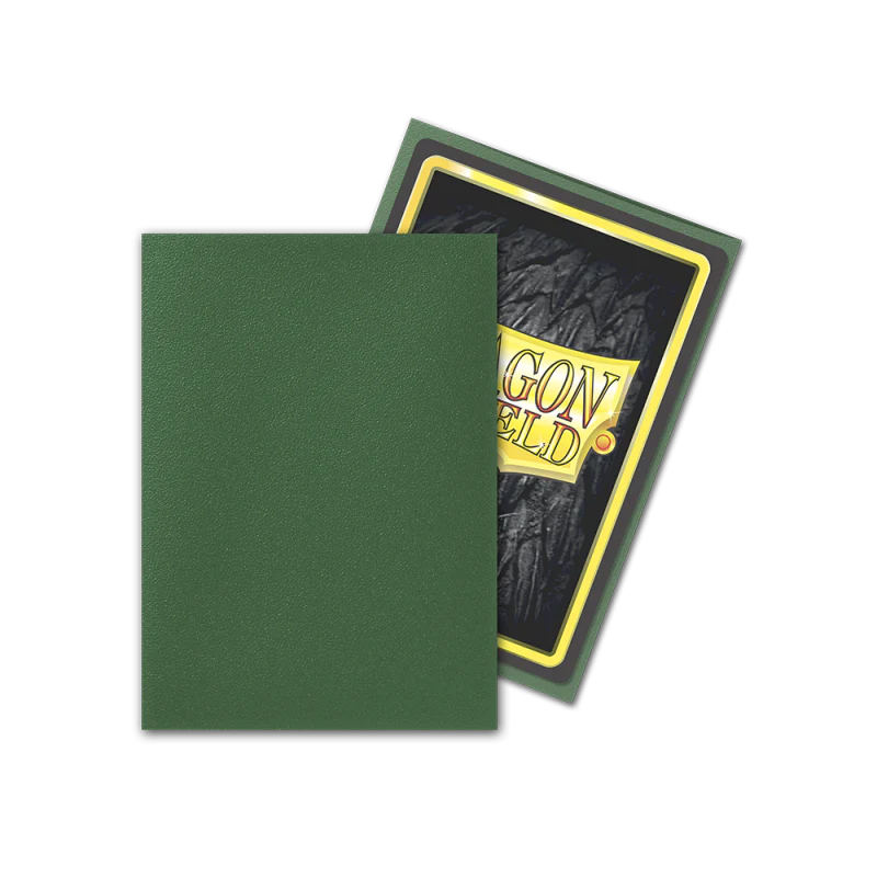 Dragon Shield Matte Sleeve - Forest Green 100ct