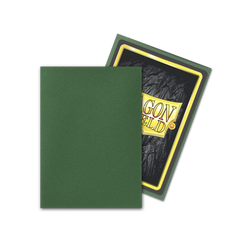 Dragon Shield Matte Sleeve - Forest Green 100ct