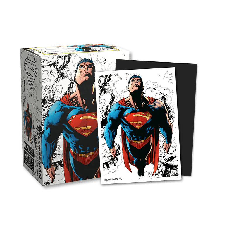 Dragon Shield Dual Matte Sleeve - Superman Core (Color) 100ct