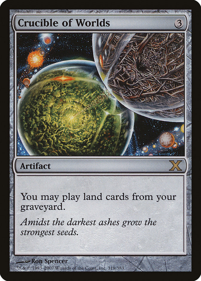 ITALIAN Crucible of Worlds [Tenth Edition]