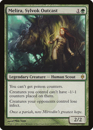 ITALIAN Melira, Sylvok Outcast [New Phyrexia]