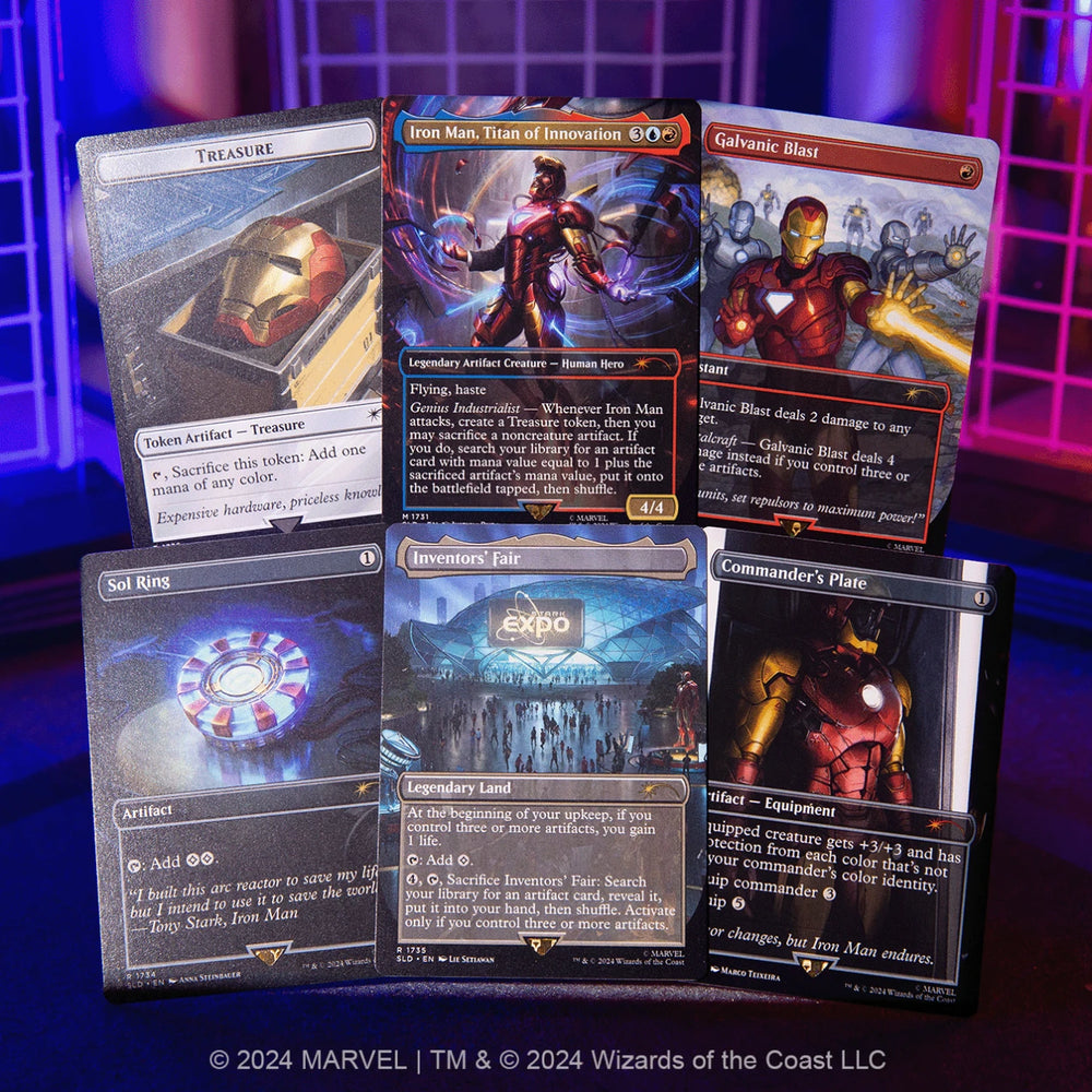 Secret Lair: "Secret Lair x Marvel's Iron Man"