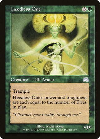 FRENCH Heedless One [Onslaught]