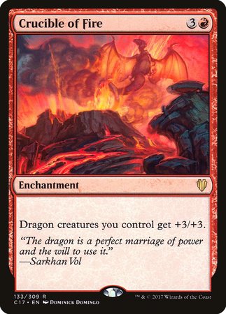 JAPANESE Crucible of Fire [Commander 2017]