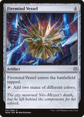JAPANESE Firemind Vessel [War of the Spark]