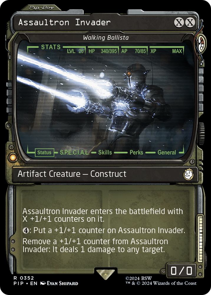 Assaultron Invader - Walking Ballista [Fallout]