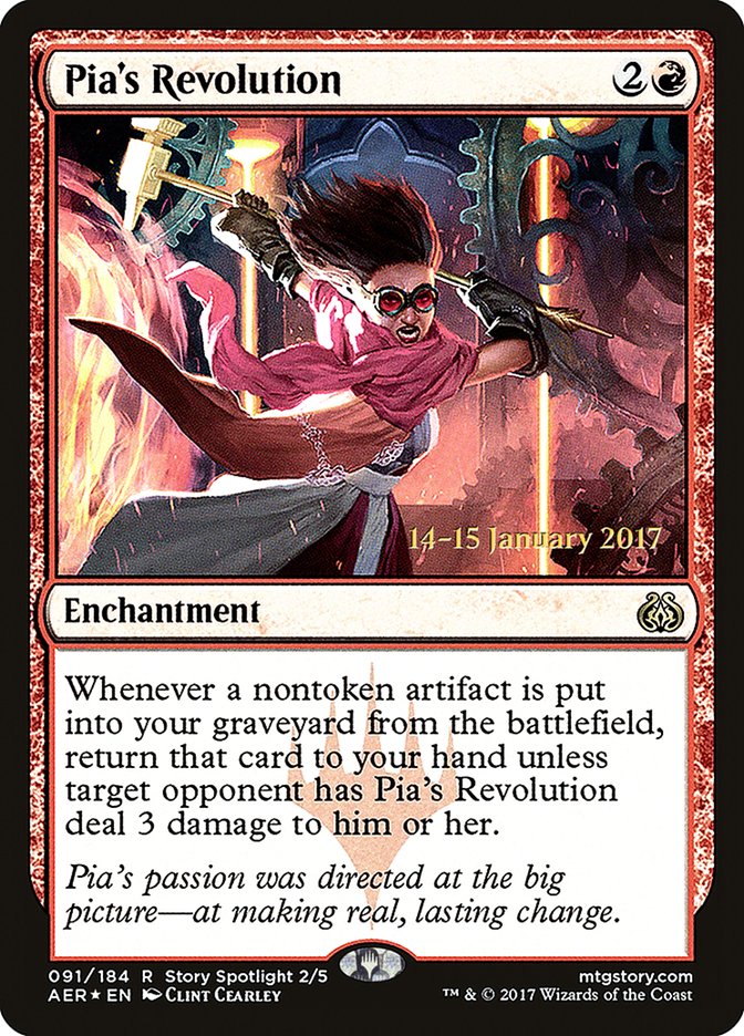 Pia's Revolution [Aether Revolt Promos]