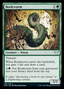 JAPANESE Bookwurm [Strixhaven: School of Mages]