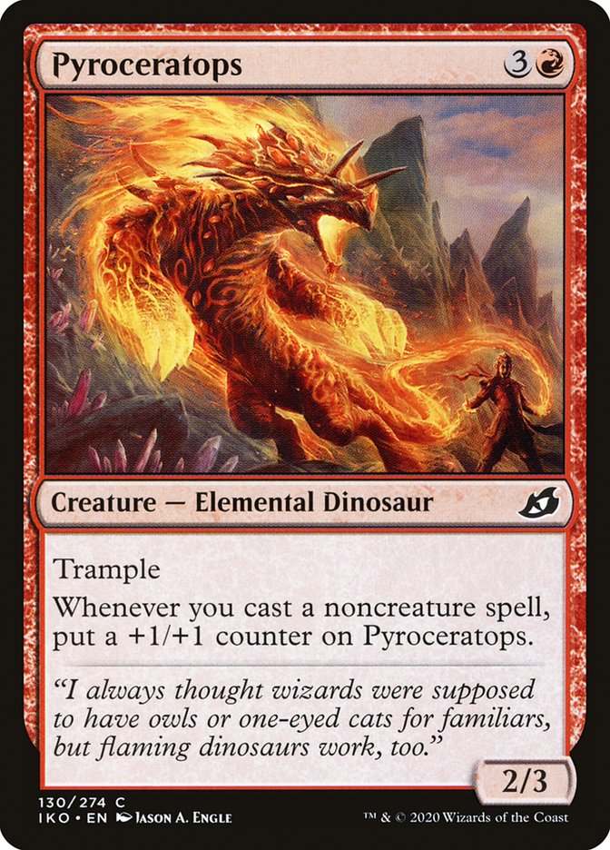 JAPANESE Pyroceratops [Ikoria: Lair of Behemoths]
