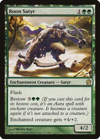 T-CHINESE Boon Satyr [Theros]
