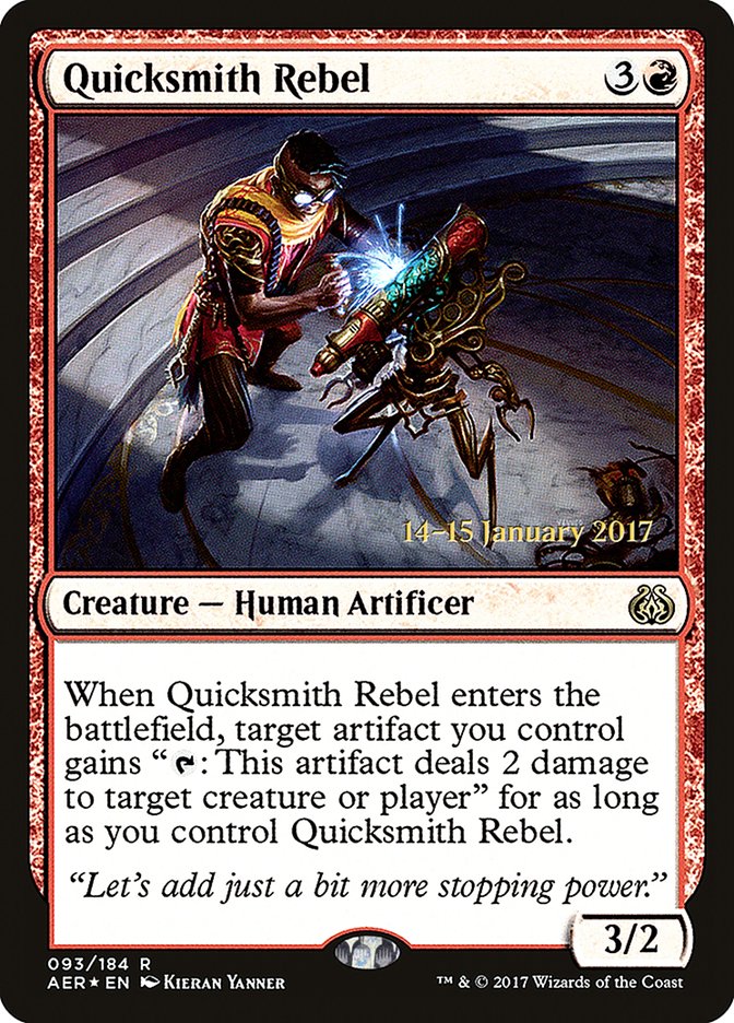 Quicksmith Rebel [Aether Revolt Promos]