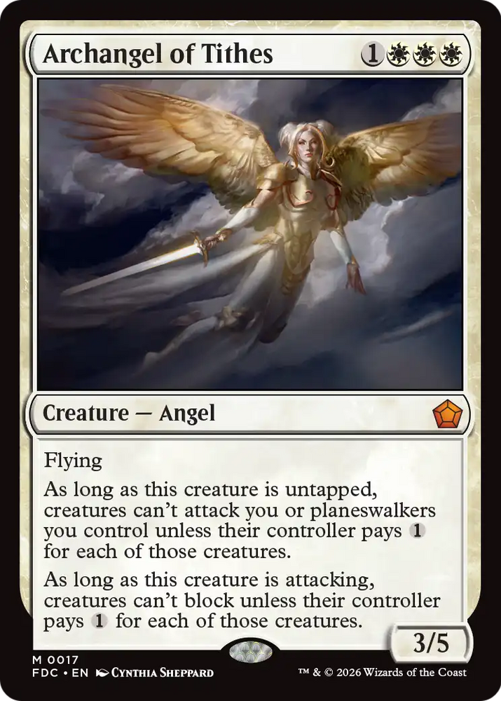 Archangel of Tithes [Foundations Commander]