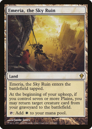 FRENCH Emeria, the Sky Ruin [Zendikar]