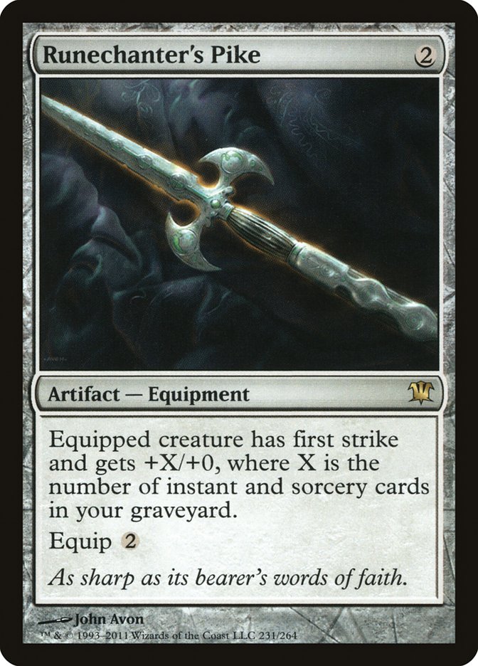 S-CHINESE Runechanter's Pike [Innistrad]