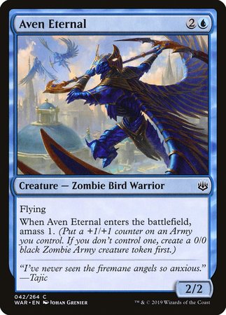 JAPANESE Aven Eternal [War of the Spark]