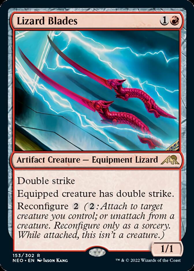 JAPANESE Lizard Blades [Kamigawa: Neon Dynasty]