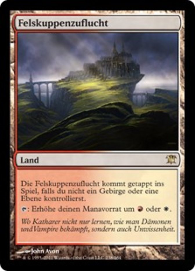 GERMAN Clifftop Retreat [Innistrad]