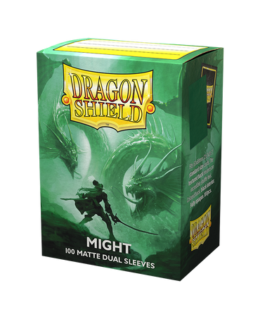 Dragon Shield Dual Matte Sleeve - Might 100ct