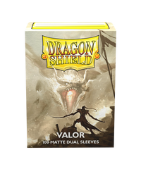 Dragon Shield Dual Matte Sleeve - Valor 100ct