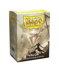 Dragon Shield Dual Matte Sleeve - Valor 100ct