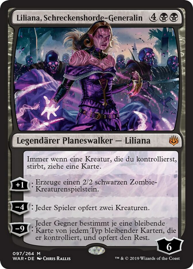 GERMAN Liliana, Dreadhorde General [War of the Spark]