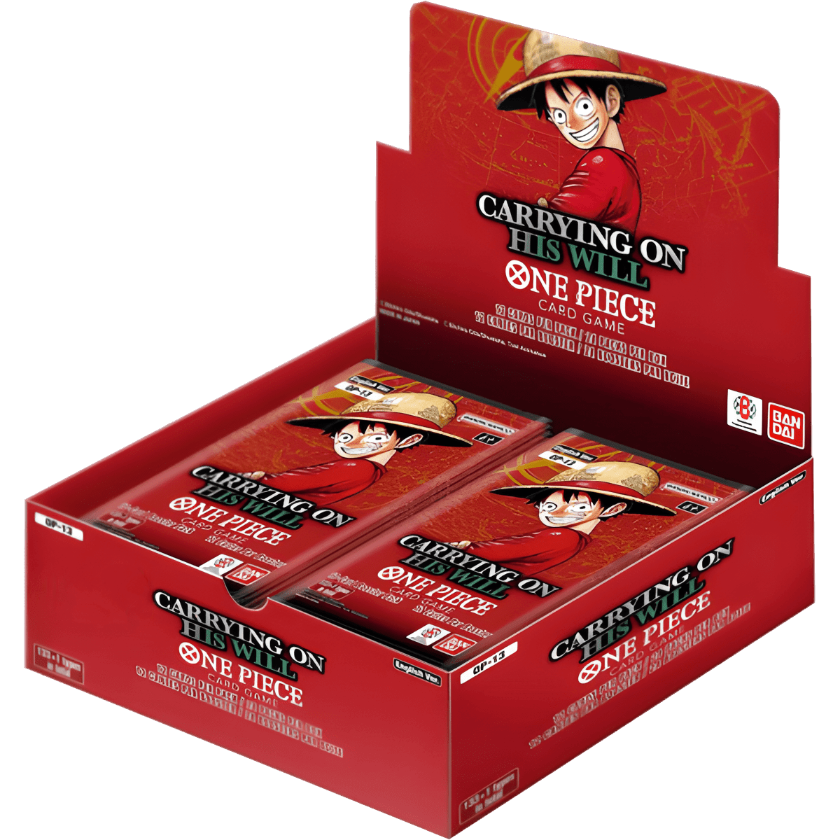 One Piece Card Game: Carrying on His Will [OP-13] - Booster Box