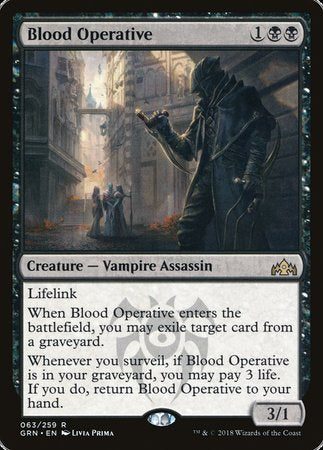 Blood Operative [Guilds of Ravnica] | Oasis Games Chile