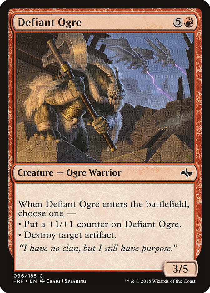 Defiant Ogre [Fate Reforged] | Oasis Games Chile