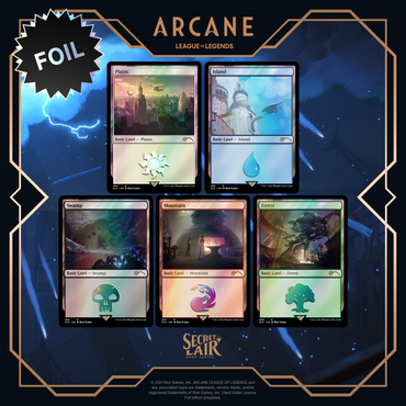 Secret Lair: "Secret Lair x Arcane: Lands"