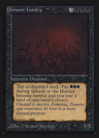 Demonic Hordes (IE) [Intl. Collectorsâ€™ Edition]