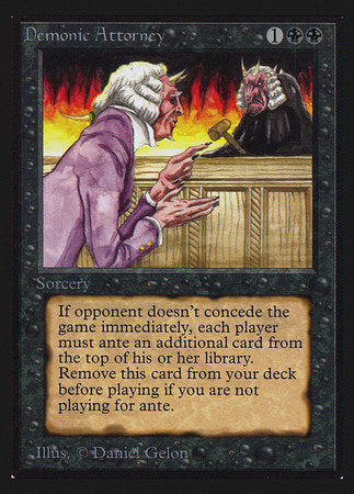 Demonic Attorney (IE) [Intl. Collectorsâ€™ Edition]